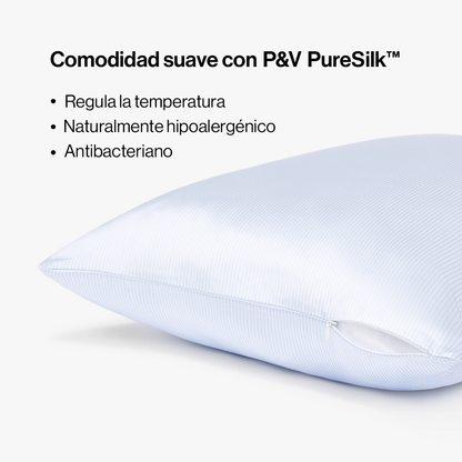 Funda de Almohada de Seda Premium