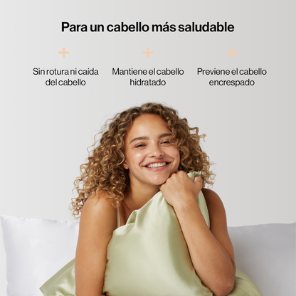 Funda de Almohada de Seda Premium