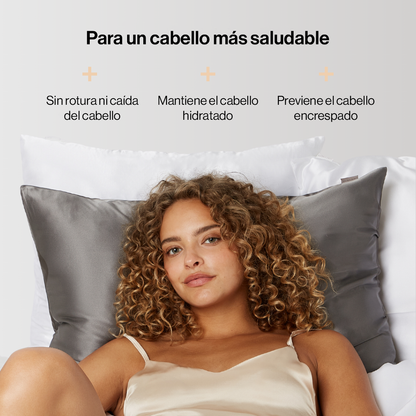 Funda de Almohada de Seda Premium