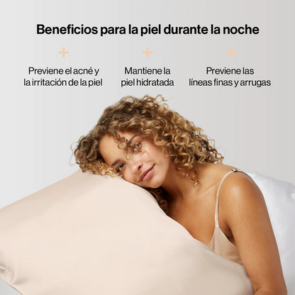 Funda de Almohada de Seda Premium