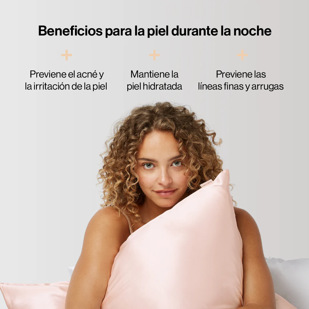 Funda de Almohada de Seda Premium