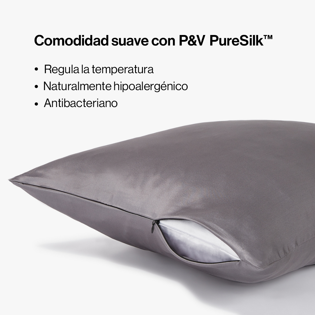 Funda de Almohada de Seda Premium