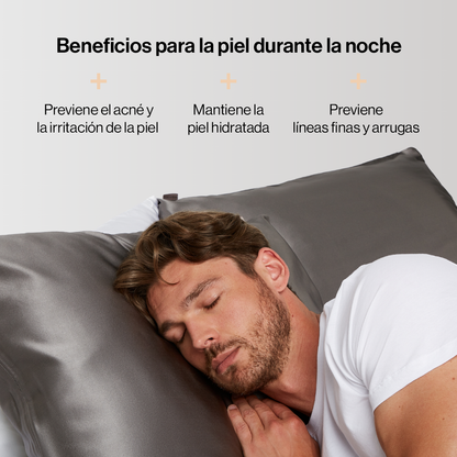 Funda de Almohada de Seda Premium